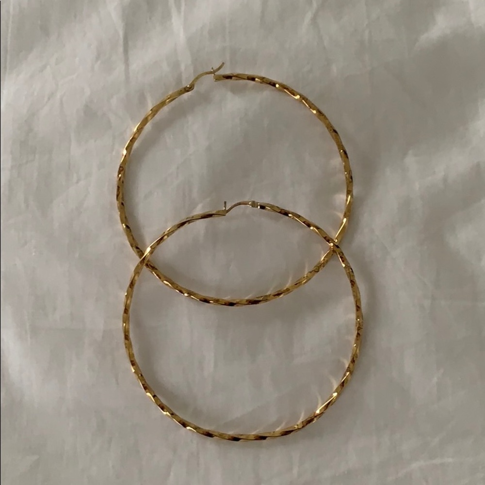 Gold Hoop earrings